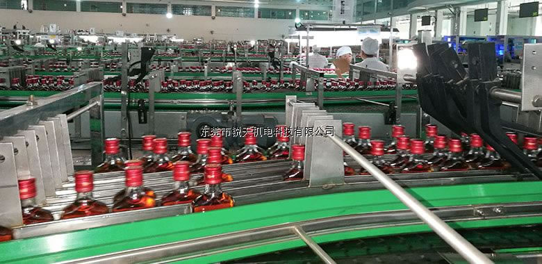 中國(guó)勁酒貼標(biāo)流水線(xiàn)除水干燥